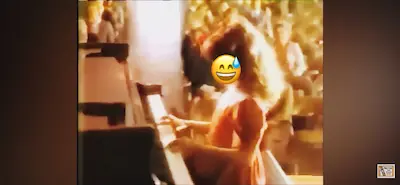 Still from McDonald's commercial featuring a girl playing piano at a recital