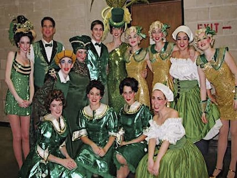 Part of the cast of Broadway Texas' The Wizard of Oz