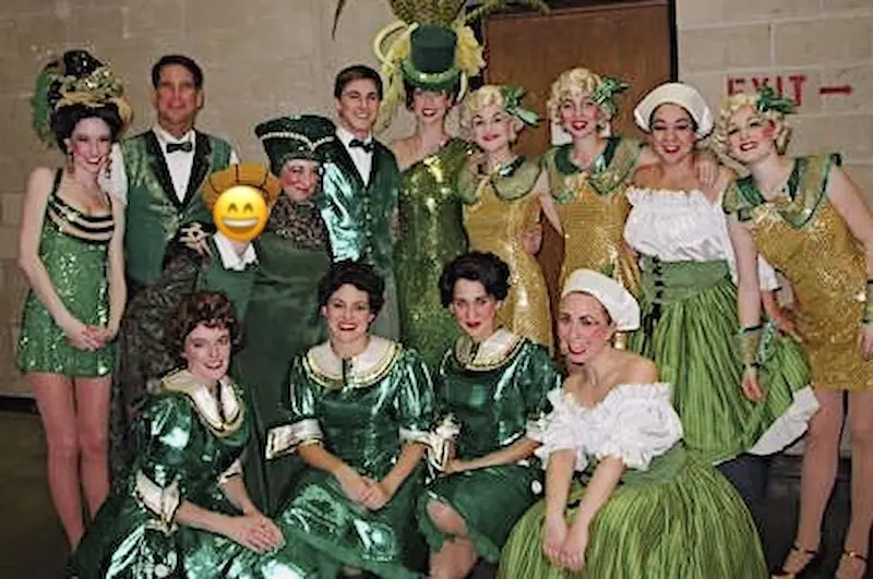 Part of the cast of Broadway Texas' The Wizard of Oz